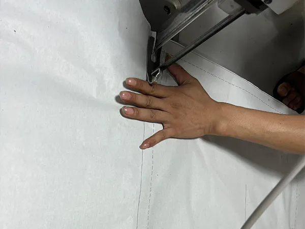 Cutting fabric