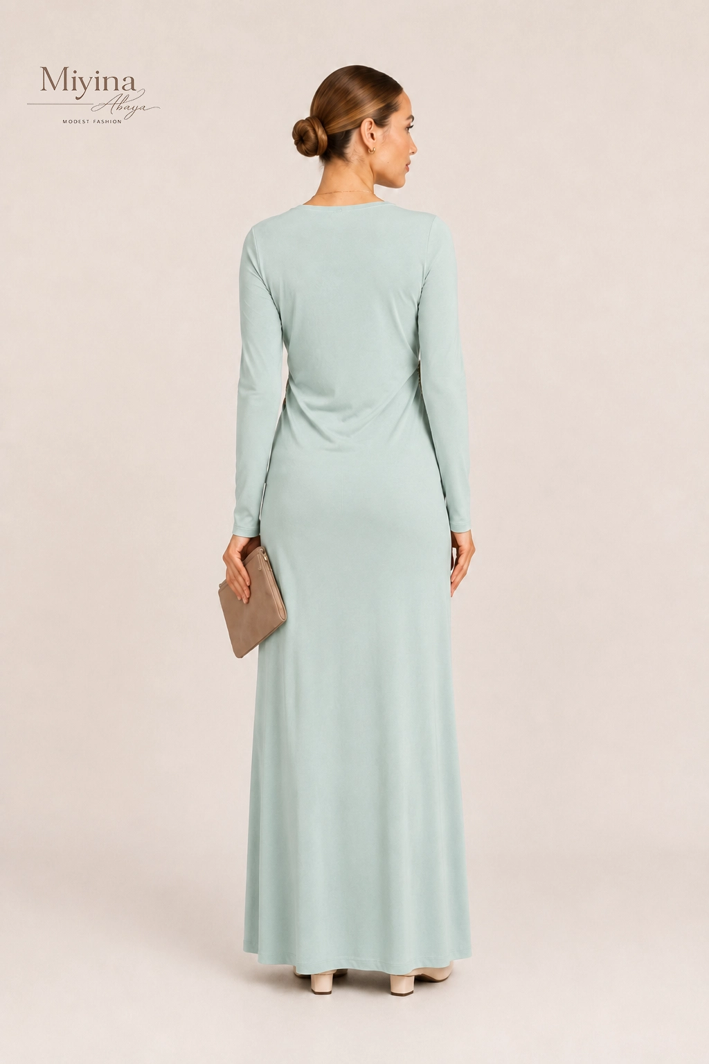 Drape Jersey Dress3