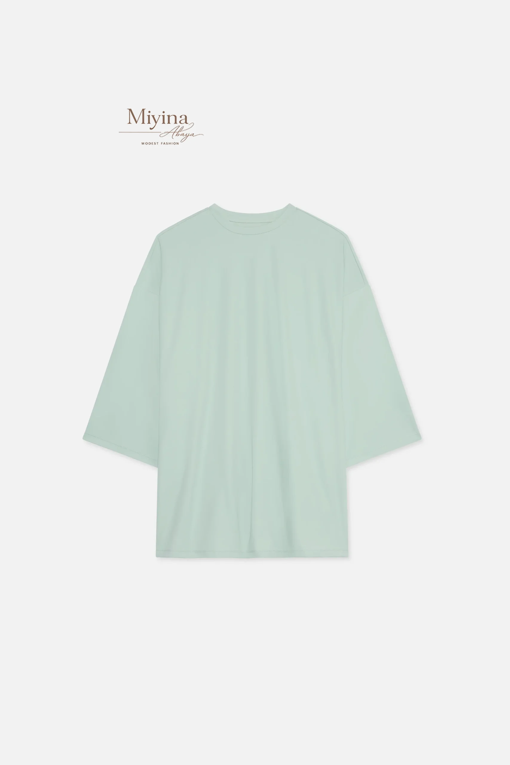 Miyina OEMODM Essential Swim Dress Aqua Gray Manufacturer Custom Lightweight Quick-Drying Materials Zipper Closure Islamic Manufacturer