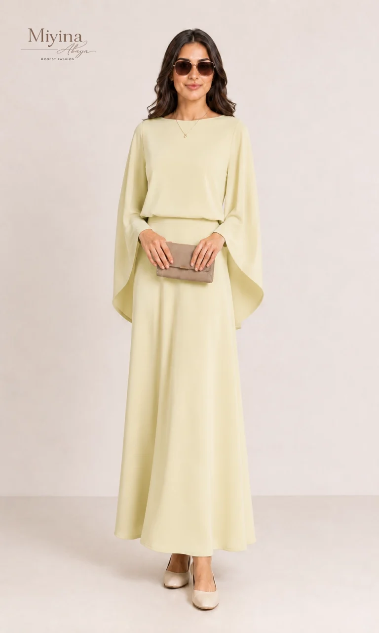 Miyina Wholesale Summer Skirt Sand Custom High-Waisted A-Line Design Muslim Manufacturer
