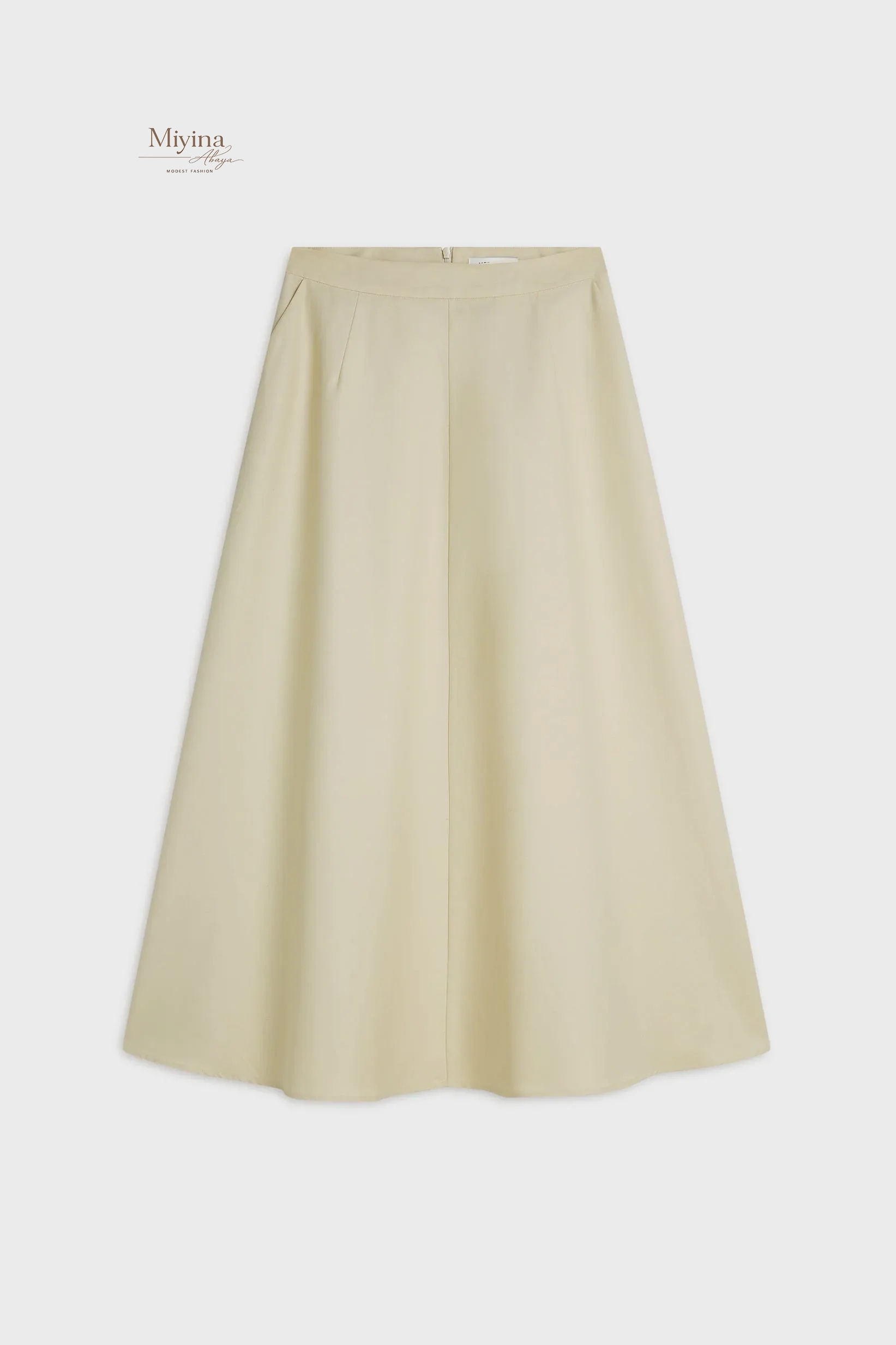 Miyina Wholesale Summer Skirt Sand Custom High-Waisted A-Line Design Muslim Manufacturer