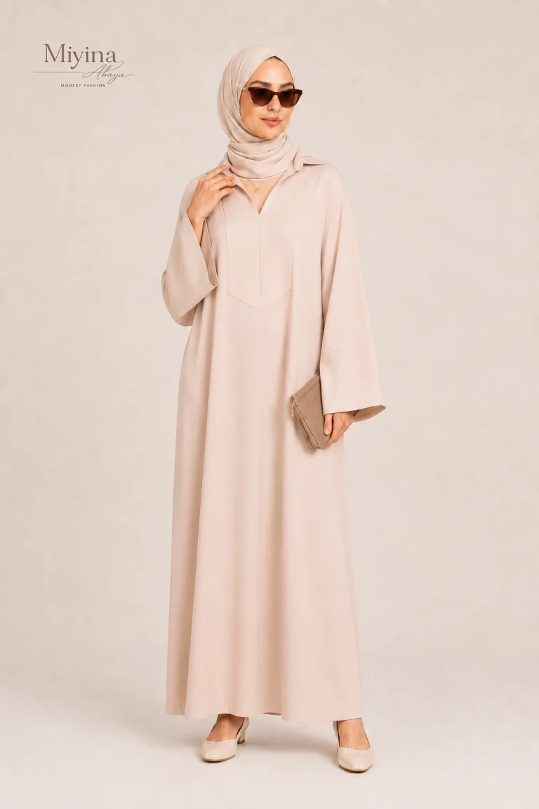 Miyana Wholesale Kaftan Dress Short Dark Rose 1