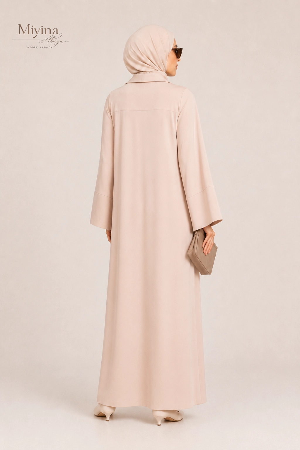 Miyana Wholesale Kaftan Dress Short Dark Rose 4