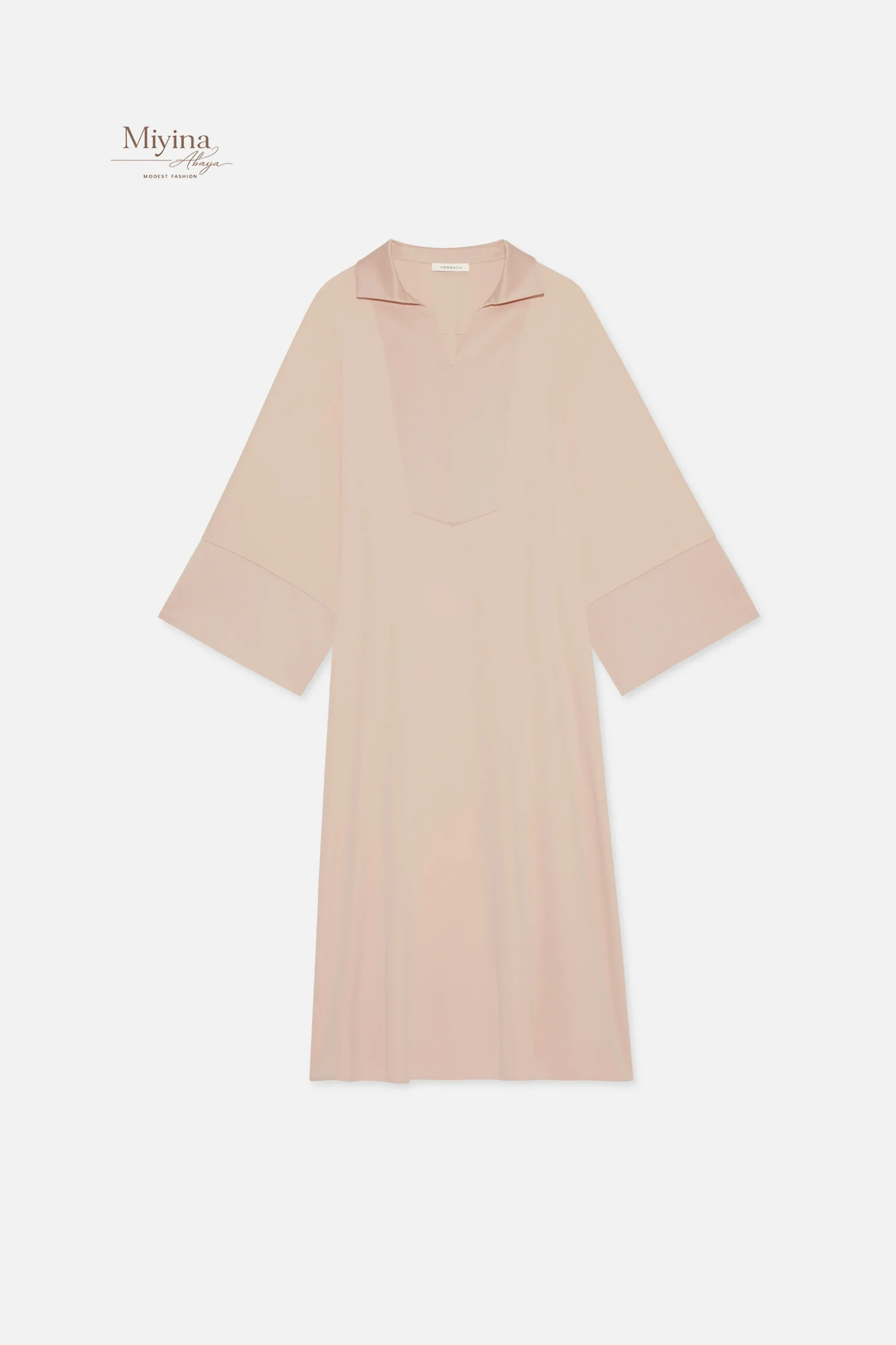 Miyana Wholesale Kaftan Dress Short Dark Rose 5